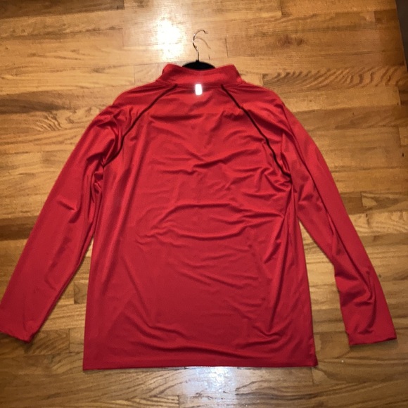 Ohio State red 1/4 zip long sleeve size L - Picture 6 of 10